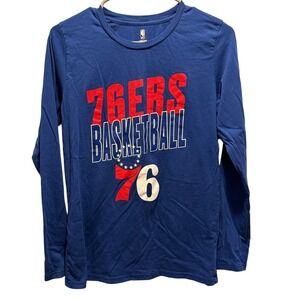 Philadelphia 76ers Kids L‎ Basketball Graphic Long Sleeve Shirt NBA Sixers